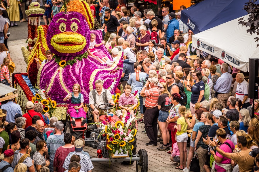 Blumencorso in Kirchberg
